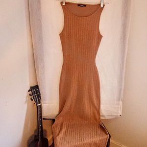 Ribbed knit BACK CUTOUT dress from Forever 21